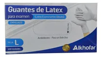 Comprar Guantes De Latex Quirurgicos Talla L En Color Blanco