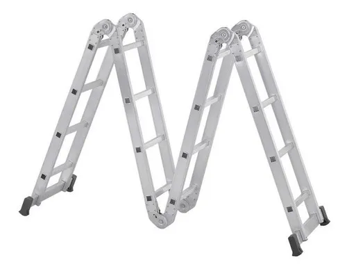 Escada Articulada 4x4 em Alumínio 16 Degraus 4,48m - Reisam