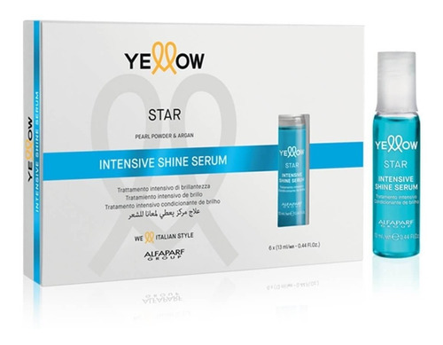 Ampolleta Yellow Intensive Shine Serum 6x13ml.