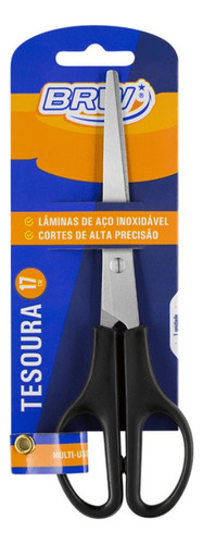 Tesoura Multiuso Em Aço Inox 17cm Brw 01un