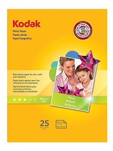 Papel Fotográfico Kodak Para Impresoras De Inyección De Tint