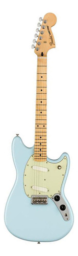 Guitarra Electrica Fender Mustang Snb Color Celeste