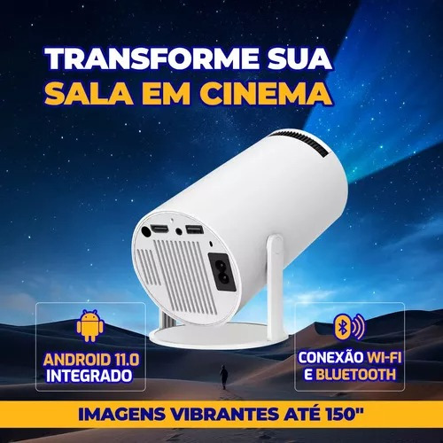 Smart Projector Led Full Hd Projetor Portatil 150 110/220v