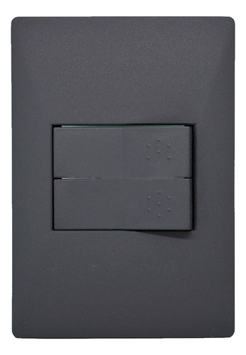 Llave 2 Puntos Cambre Siglo Xxii Gris Tapa Bastidor Pack X10