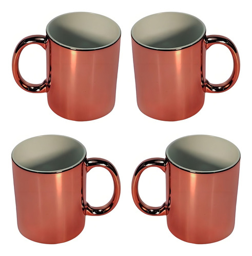 Taza Para Sublimar 11oz Terminado Espejo Champagne 36pz