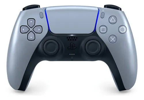 Imagem do produto Controle PS5 Sterling Silver sem fio (Dualsense) em Mercado Livre