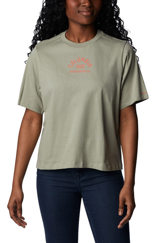 Remera Columbia North Cascades Relax (348) Safari Para Dama