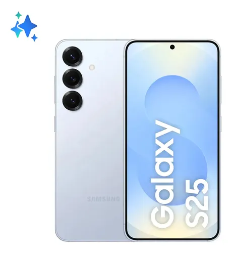 Samsung Galaxy S25 5G, 256GB, 12GB, Câmera Tripla - Azul claro (N...