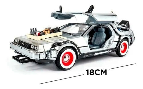 Volver Al Futuro 3 Delorean Original Welly 1:24 Devoto Toys