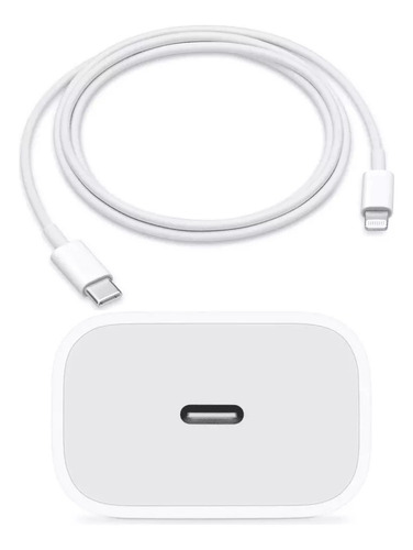 Cargador Completo Cable Usb-c Para Lightning Carga Rapida