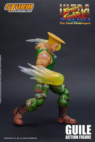 Boneco Guile Street Fighter Storm Collectibles 1/12 Ryu Ken