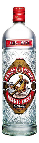 Pack De 6 Anis Del Mono Dulce 1 L