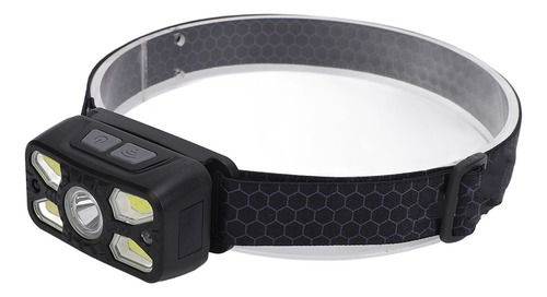 Lanterna De Cabeça: Farol Tipo C, Sensor De Movimento Recarr