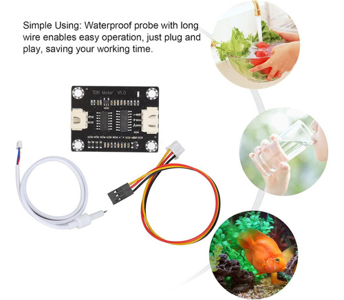 Sensor Tds Conductividad Agua Compatible Con Arduino