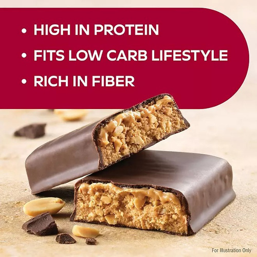 Barras Nutritivas Proteína Atkins Chocolate Cacahuate 15pzs