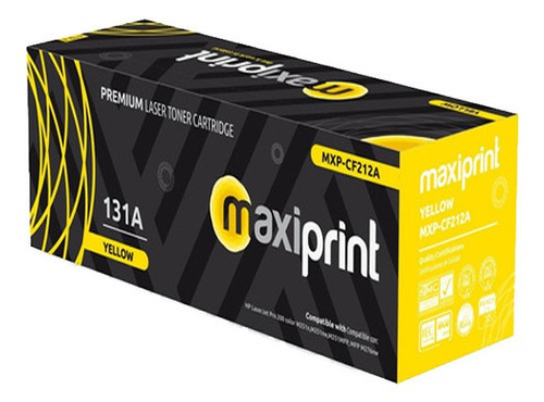 Toner Maxiprint Hp+canon Ce322a/cb542a/cf212a/131y/116y Td