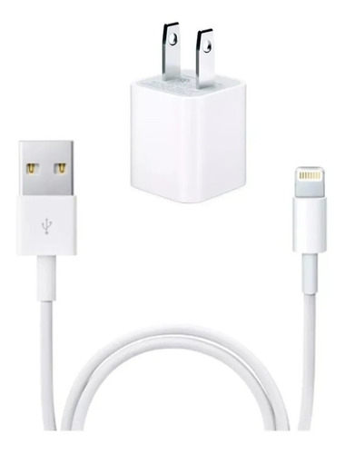 Cargador Lightning Para iPhone 5/6/7/8/x/xr/ Powerking 1mtr