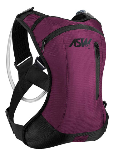 Mochila Bolsa Hidratação Asw Tank Lite 2l Magenta