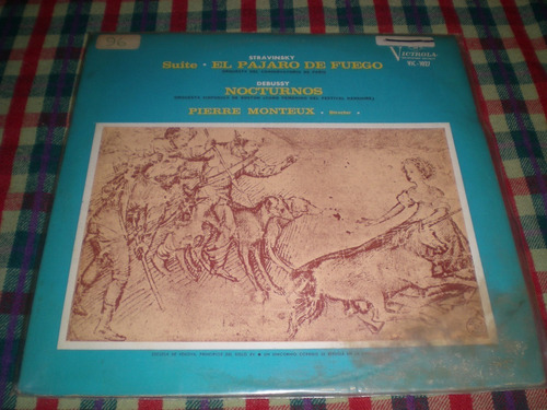 Stravinsky / El Pajaro Del Fuego - Nocturnos Vinilo Arg 