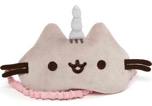 Gund Pusheen Pusheenicorn Unicorn Cat Mask Sleep Mask, Gris