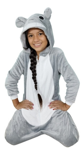 Pijama Kigurumi Térmica De Totoro Para Niños