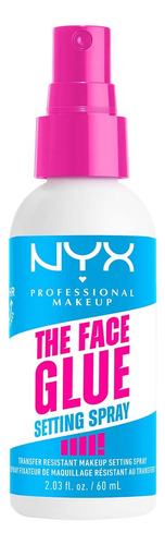 Fijador De Maquillaje Hidratante Face Glue Setting Spray Nyx Transparente