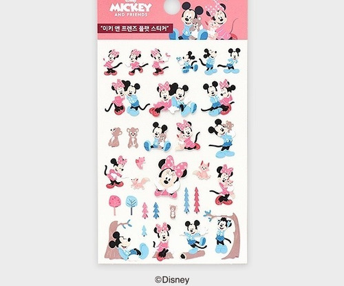 Set Stickers Minnie And Mickey Modelo 2