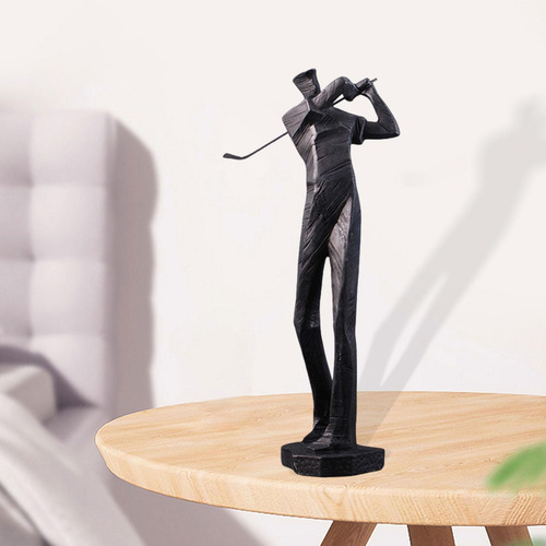 Adorno Con Temática De Golf, Estatua Decorativa De 814b