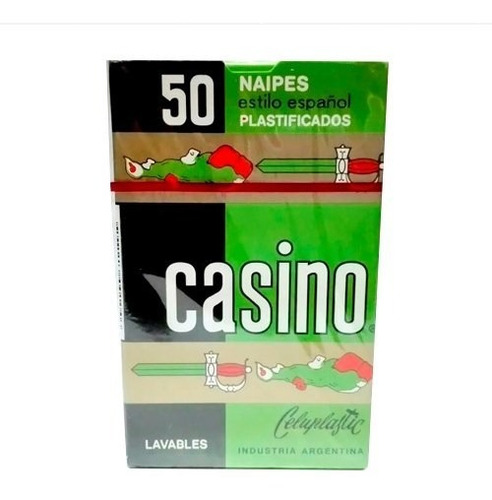 Naipes Españoles Plastificados X50 Casino (x2 Unidades)