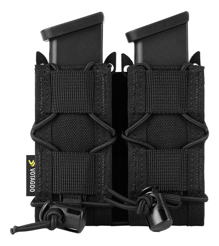 Porta Cargador Táctico Molle 9mm Para Glock Airsoft Pistola