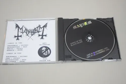 Mayhem - Dawn Of The Black Hearts Cd Imp Burzum Dark Emperor