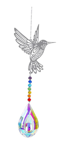 Prisma De Bola De Cristal De Cristal Colibrí 42cm