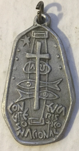 Medalla Congreso Eucaristico Nacional Zaragoza 1961