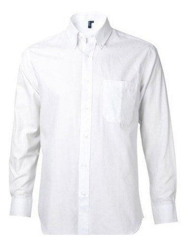 Camisa Lisa Blanca De Vestis Para Hombre