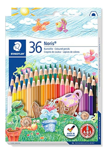 Lapices De Madera, Colores Staedtler 36 Colores