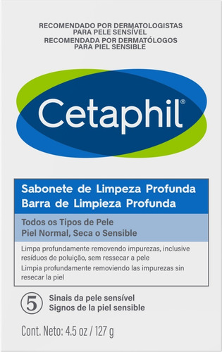 Cetaphil Barra Limpieza Profunda 127gr