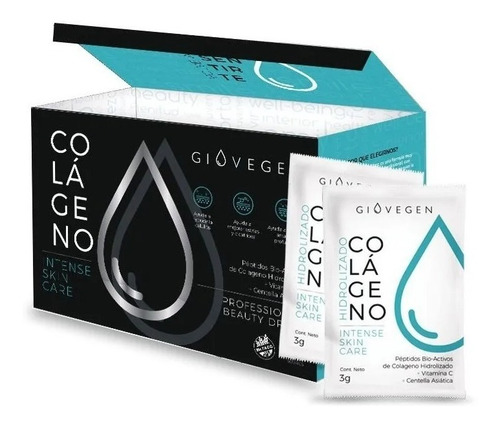 Imagen 3 de 6 de Giovegen Intense Skin Care - Colágeno Bio Activo - Celulitis