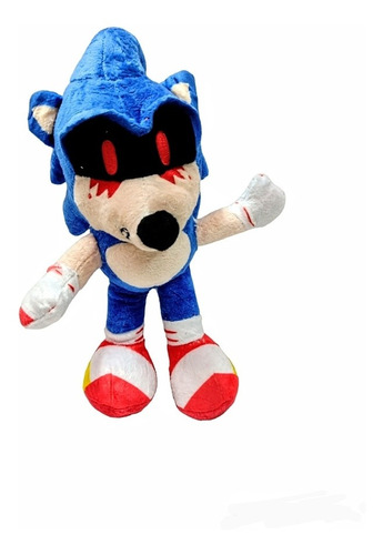 Muñeco De Peluche Sonic Exe X Sangre Ojos 27 Cm Importado