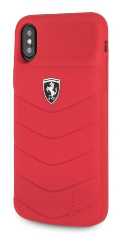Power Funda  Case Ferrari Roja 3600mha iPhone X/xs Original