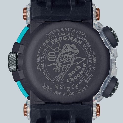Imagen 6 de 8 de Nuevo Reloj Casio G-shock Frogman 30 Aniv Gwf-a1000apf-1a