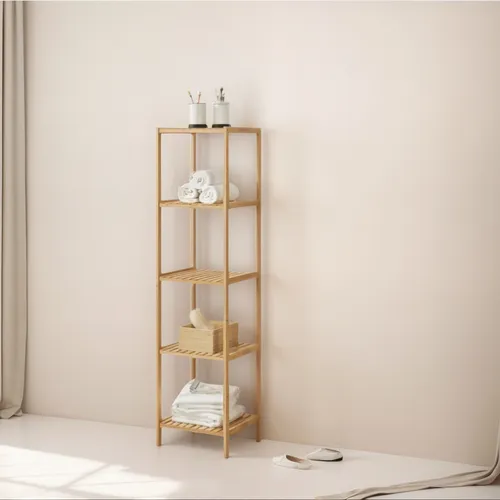 comprar Estante Organizador 5 Niveles Bambú Tu Hogar Online