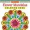 Libro De Colorear De Mandalas De Flores Originales De Diseño