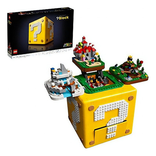 Kit De Construccion Lego Super Mario 64 Question Mark Block