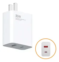 Comprar Cargador Xiaomi 35w Usb-a Y Usb - C Cargador De Pared