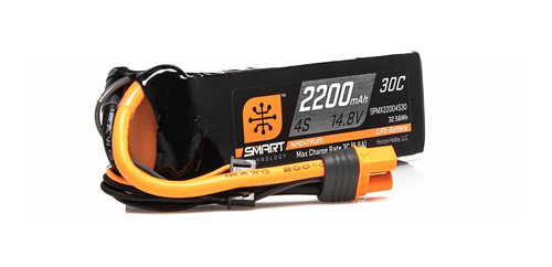 Bateria Lipo 14.8v 2200mah 30c 4s Ec3 Plug Spektrum