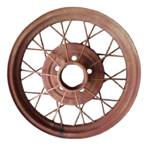 Roda Raiada Ford 1930 1931 Para Reforma Ou Decoração Aro 19 (Usado)