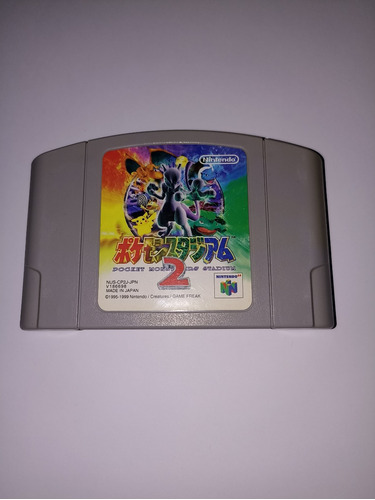 Pokemon Stadium 2 N64 Original Japonés (pocket Monster) 
