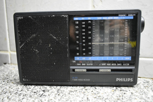 Radio Multibanda Philips Type Ae 3205/00  9 Bandas 1987