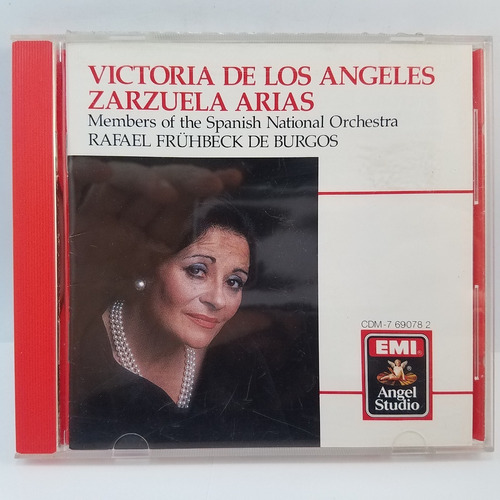 Victoria De Los Angeles - Zarzuela Arias - Burgos - Cd