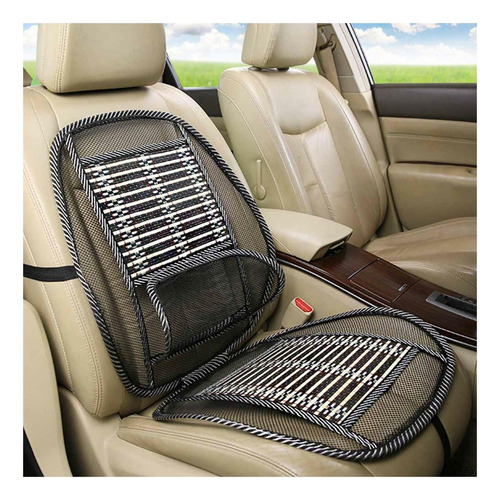Imagen 5 de 5 de Respaldo Asiento Fresco Respaldar Riñonera Bamboo .x1 W40
